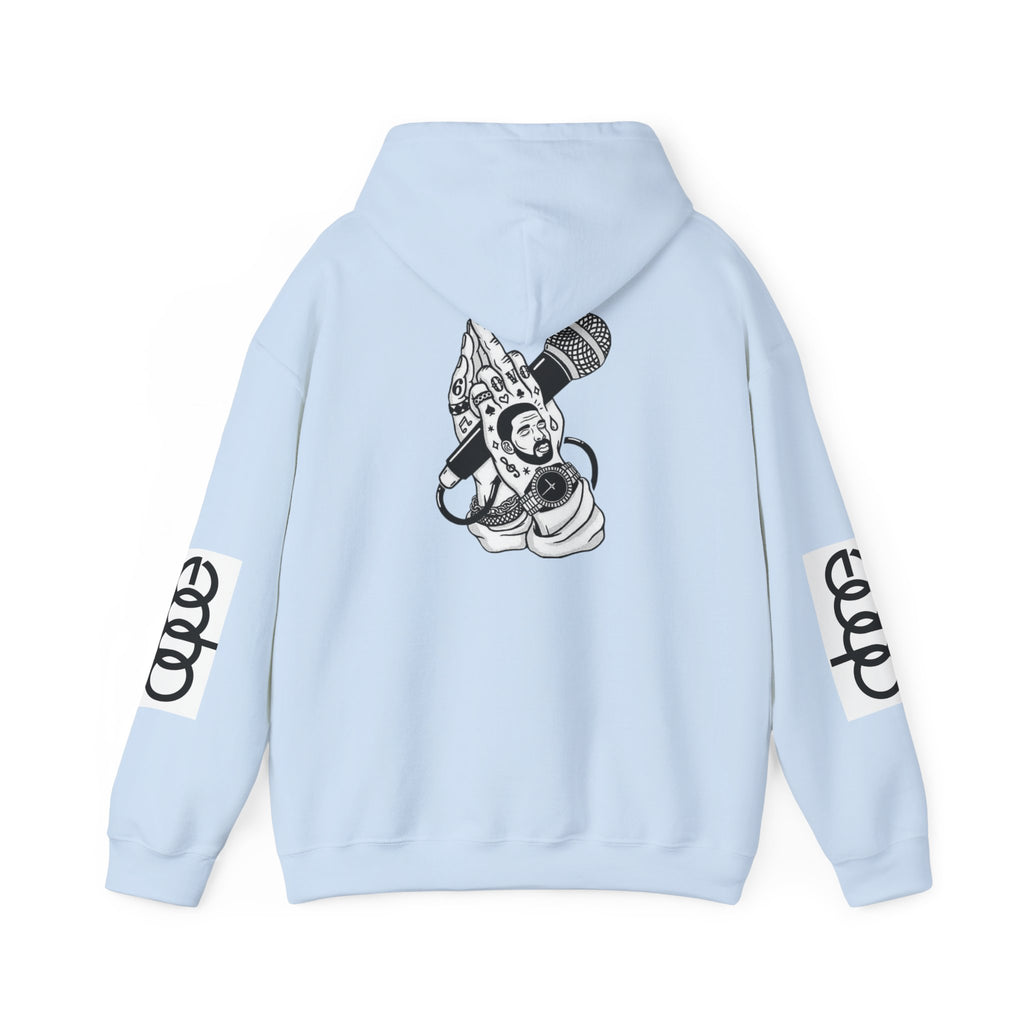 "In Glock We Trust" Cali Rich Hoodie — Streetwear Pistols Graphic Hoodie