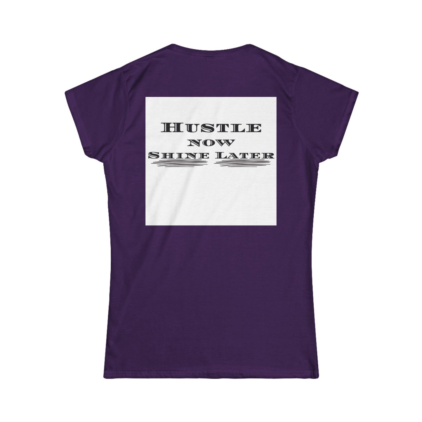 Cali Rich Womens shirt Hustle Now Shine Later Graphic Tee  Motivational Palm Tree Streetwear Shirt