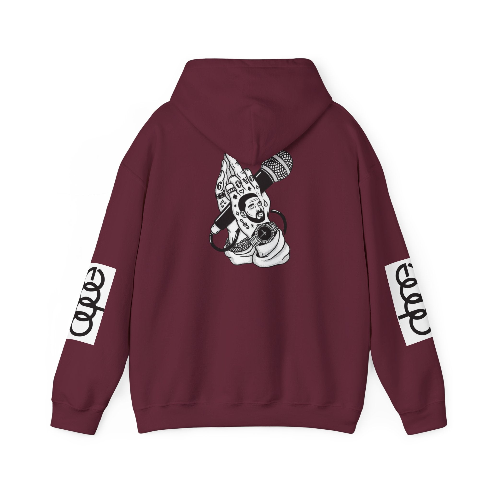 "In Glock We Trust" Cali Rich Hoodie — Streetwear Pistols Graphic Hoodie
