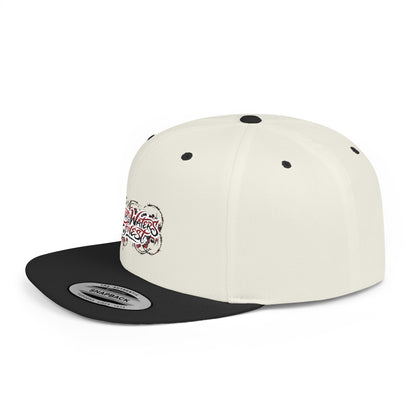 Flat Bill Snapback Hat —  Dirty waters Finest' Embroidered Streetwear Cap