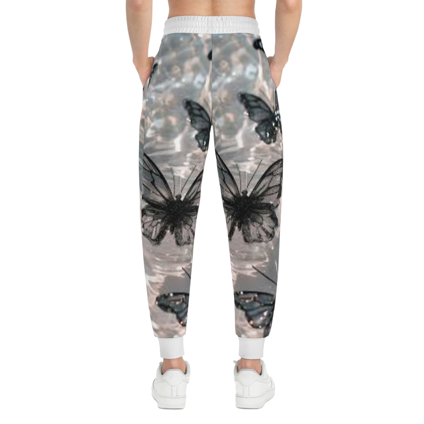 Cali Rich Joggers - Luxury Butterfly All Over Print