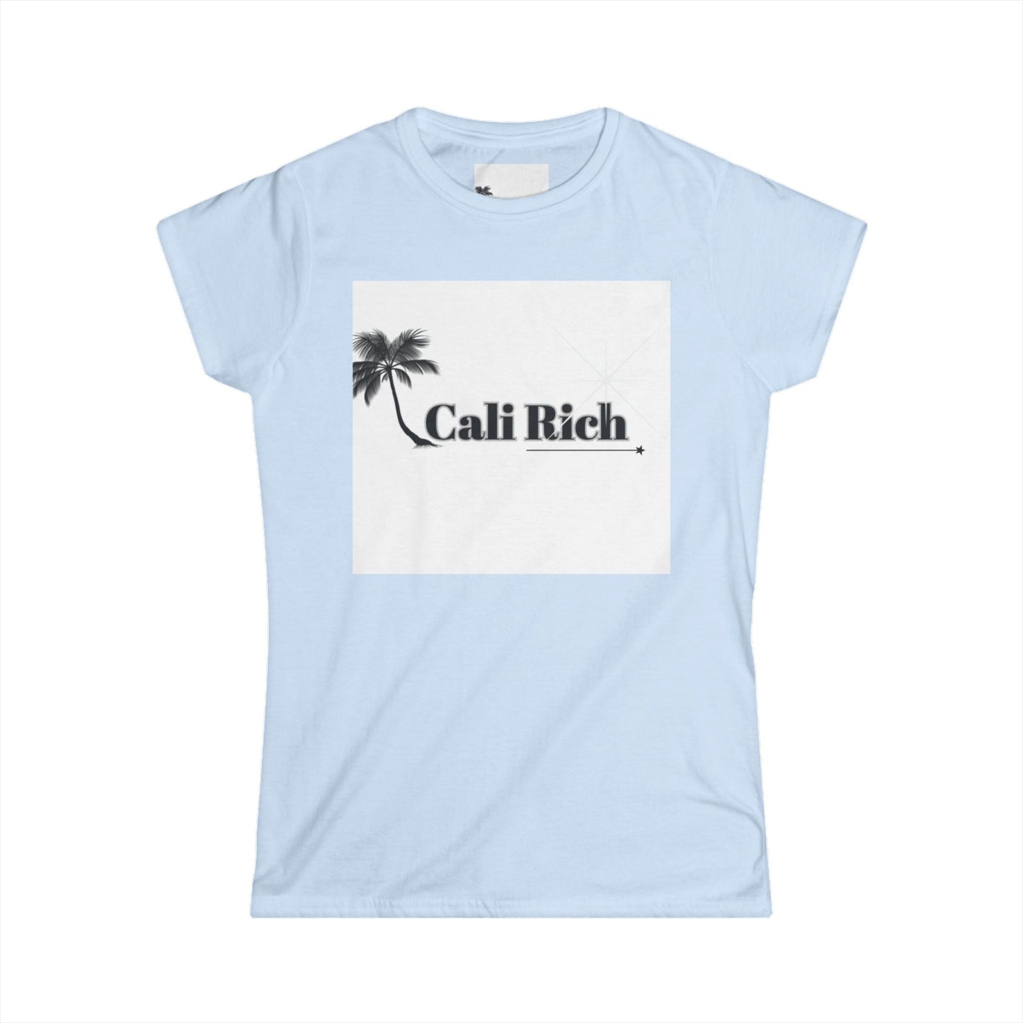 Cali Rich Womens shirt Hustle Now Shine Later Graphic Tee Motivational Palm Tree Streetwear Shirt - Cali Rich Clothing