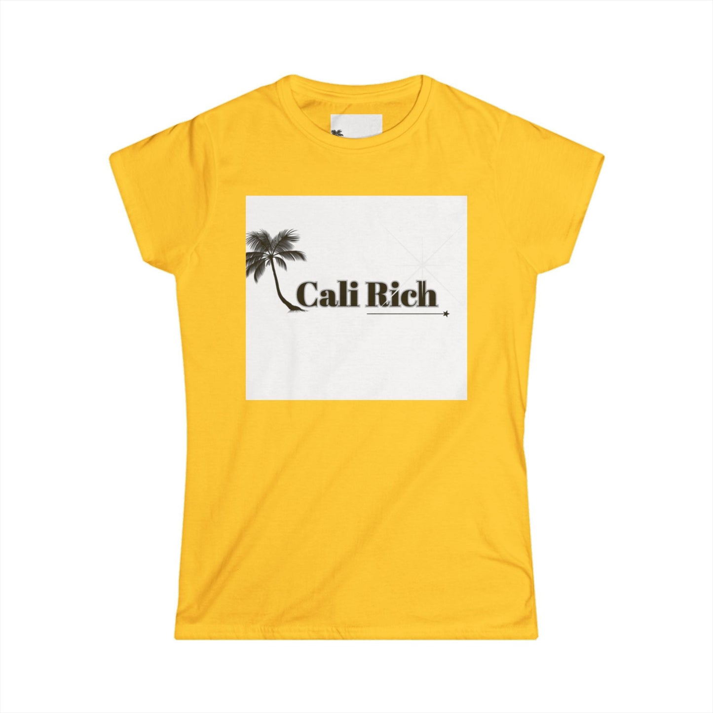 Cali Rich Womens shirt Hustle Now Shine Later Graphic Tee Motivational Palm Tree Streetwear Shirt - Cali Rich Clothing