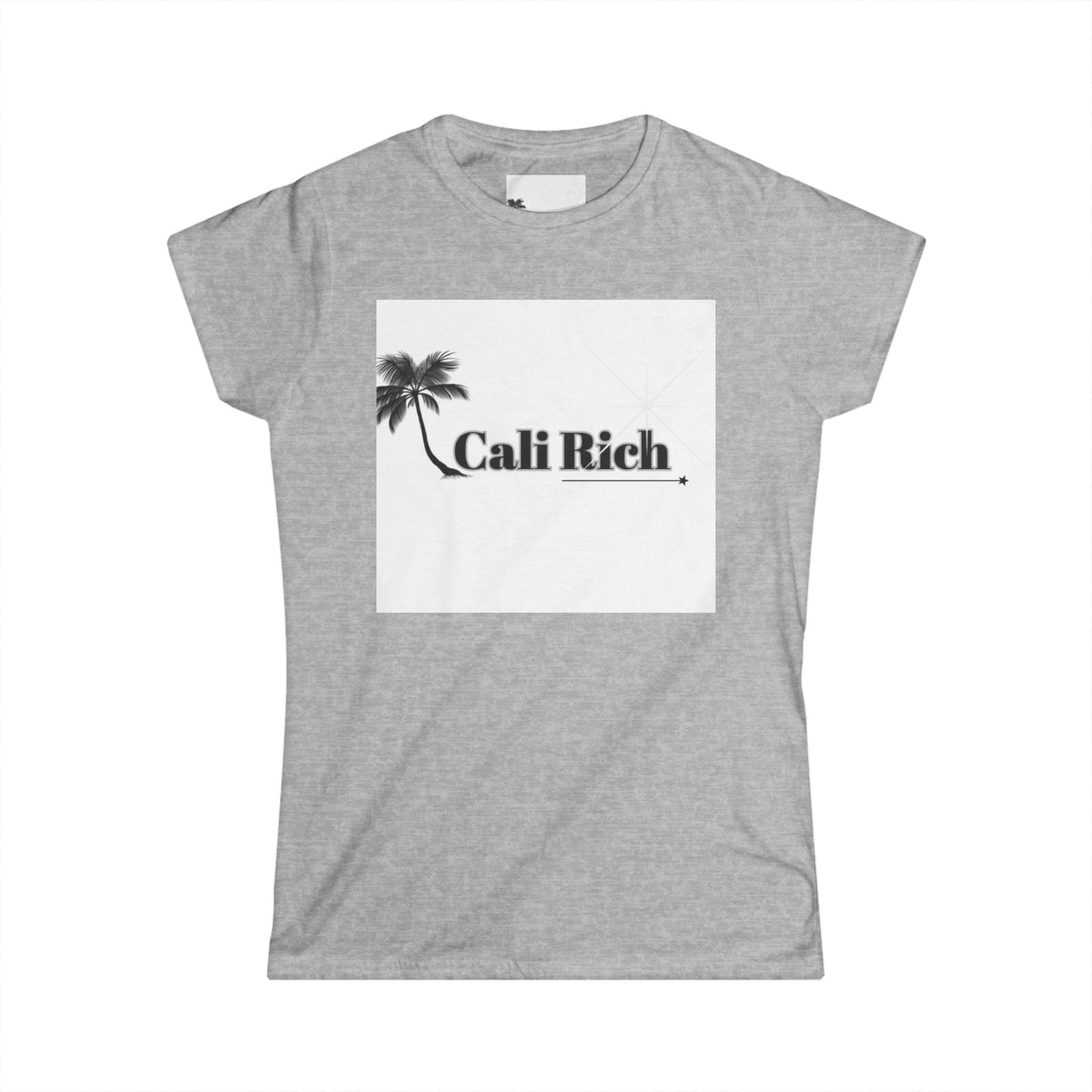 Cali Rich Womens shirt Hustle Now Shine Later Graphic Tee Motivational Palm Tree Streetwear Shirt - Cali Rich Clothing
