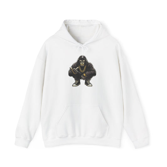 Gangsta Gorilla Hoodie — Urban Streetwear Gorilla Gang Design - Cali Rich Clothing