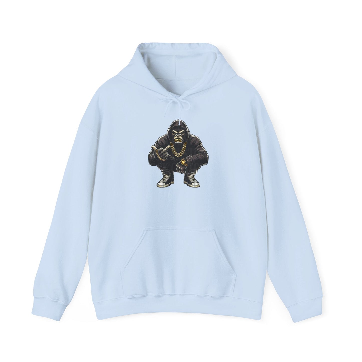 Gangsta Gorilla Hoodie — Urban Streetwear Gorilla Gang Design - Cali Rich Clothing