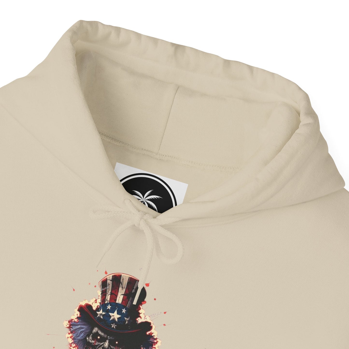 Hoodie — 'I Want You' Skull Graphic & "Can't Play The Player" Back Streetwear Pullover - Cali Rich Clothing