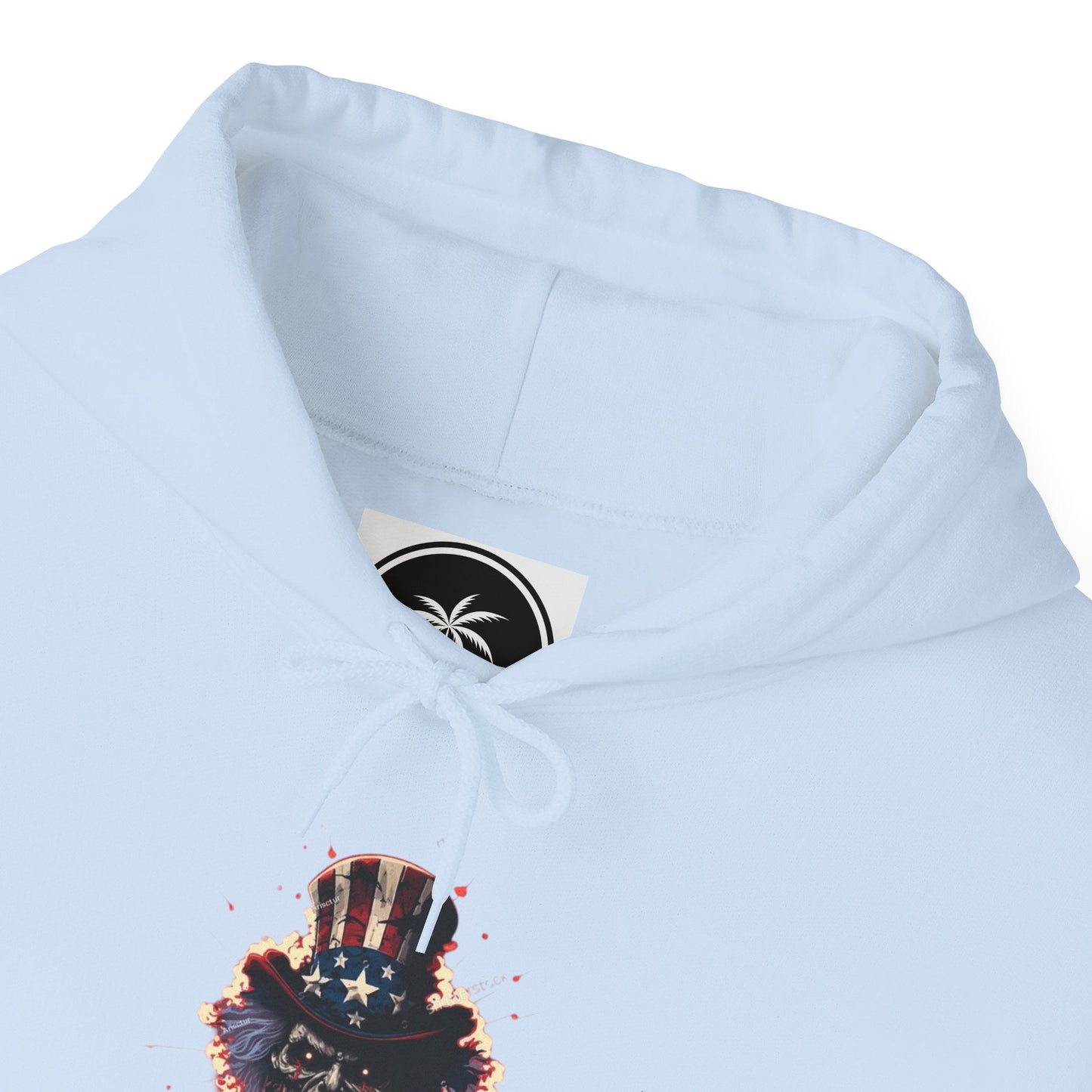 Hoodie — 'I Want You' Skull Graphic & "Can't Play The Player" Back Streetwear Pullover - Cali Rich Clothing